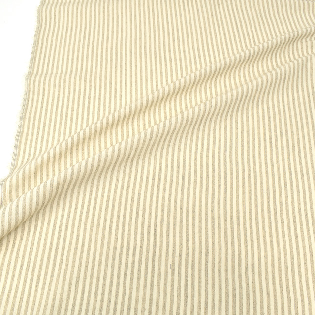 生地 スペック先染め ストライプ(AY4444) 8A.ベージュ 09Bk23_