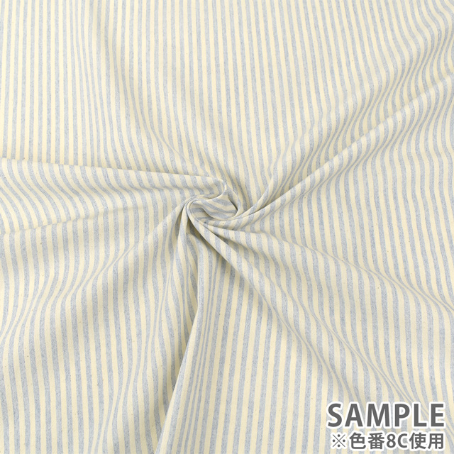 生地 スペック先染め ストライプ(AY4444) 8A.ベージュ 09Bk23_