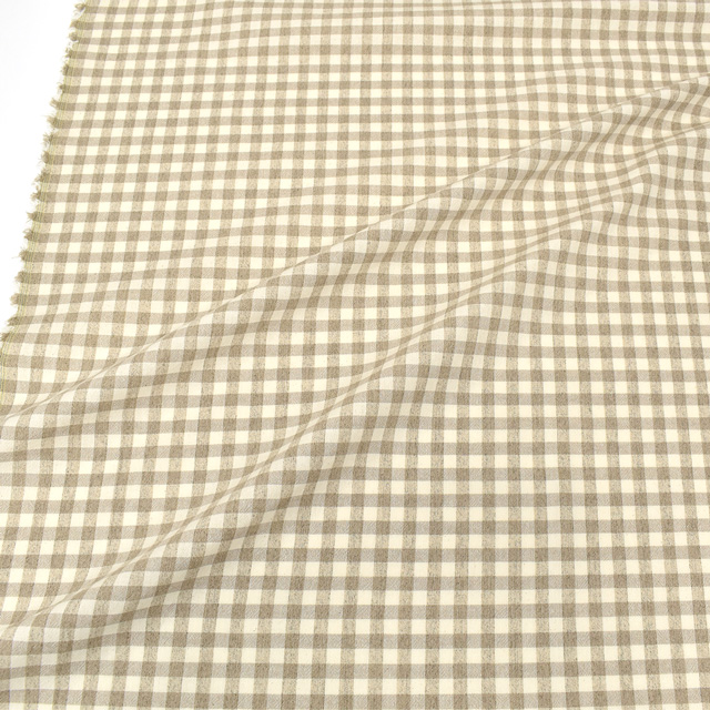 生地 スペック先染め チェック(AY4444) 9A.ベージュ 99Zz99_