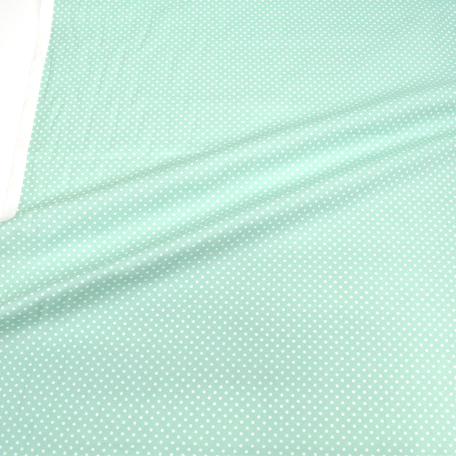 生地 シーチングドット 約2.5mm(BF-001) G.ミント 99Zz99_