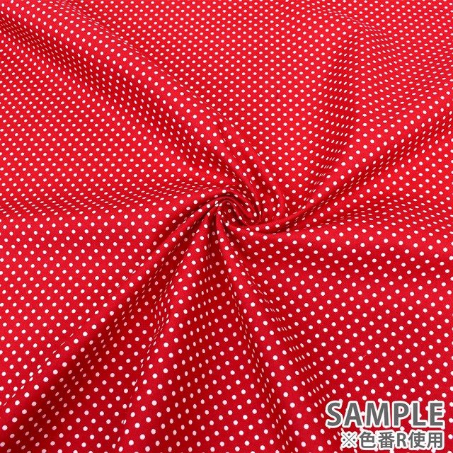 生地 シーチングドット 約2.5mm(BF-001) G.ミント 99Zz99_