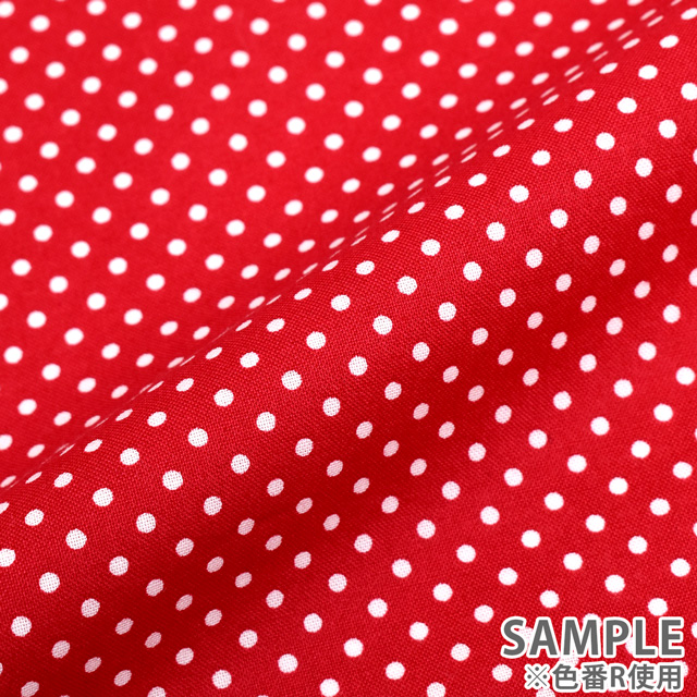 生地 シーチングドット 約2.5mm(BF-001) G.ミント 99Zz99_