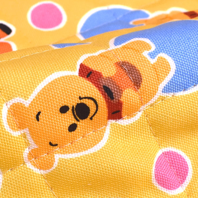 生地 BTSシリーズ ディズニー くまのプーさん/キルティング(GRQ-1112) 1A.イエロー 09Ae12_