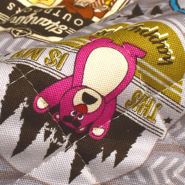 生地 BTSシリーズ ディズニー トイストーリー ワッペン柄/キルティング(GRQ-1116) 1A.グレー 99Zz99_