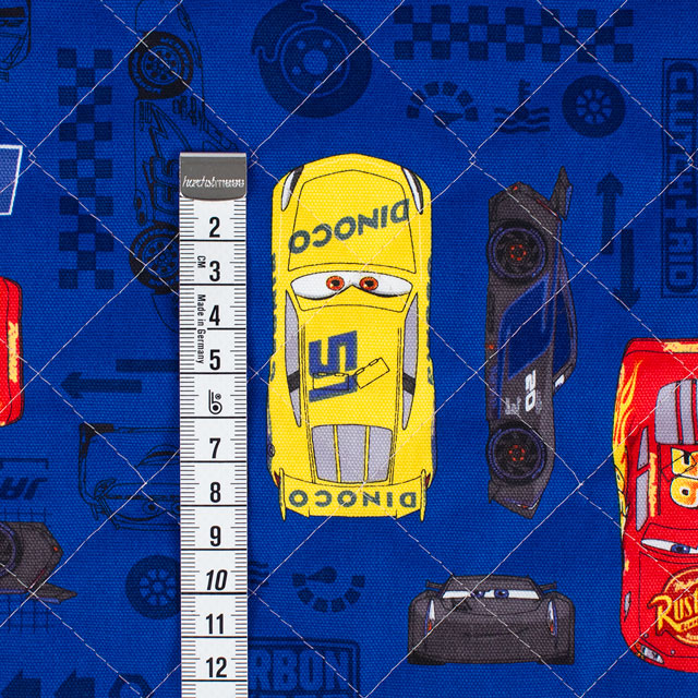 生地 BTSシリーズ ディズニー カーズ/キルティング(GRQ-1139) 1A.ネイビー 09Ae12_