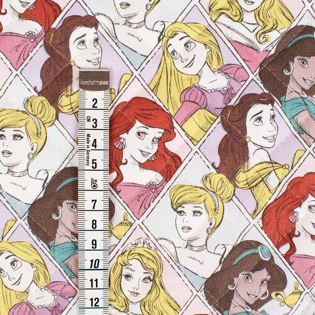 生地 BTSシリーズ ディズニープリンセス/キルティング(GRQ-1123) 1A.ピンク 09Ae12_