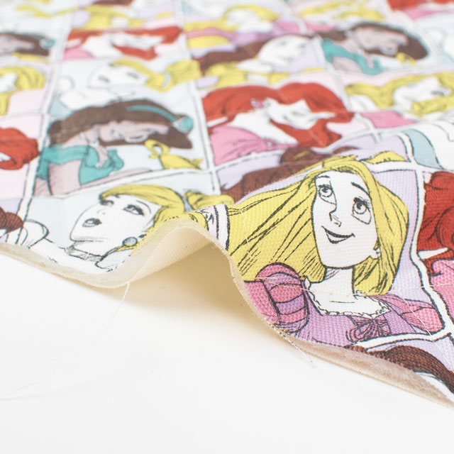 生地 BTSシリーズ ディズニープリンセス/キルティング(GRQ-1123) 1A.ピンク 09Ae12_