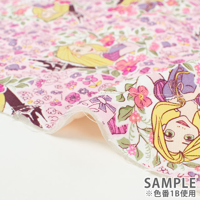 生地 BTSシリーズ ディズニー ラプンツェル/キルティング(GRQ-1124) 1B.ピンク 09Ae12_