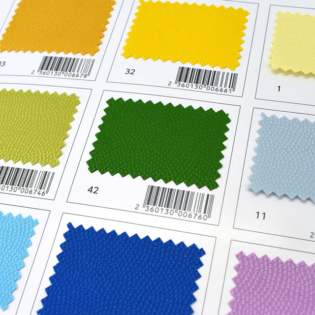 生地カラーサンプル帳 地紋織 鮫小紋 15Yy88_