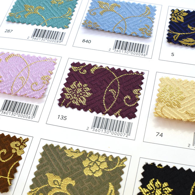 生地カラーサンプル帳 古代(9032) 15Yy88_