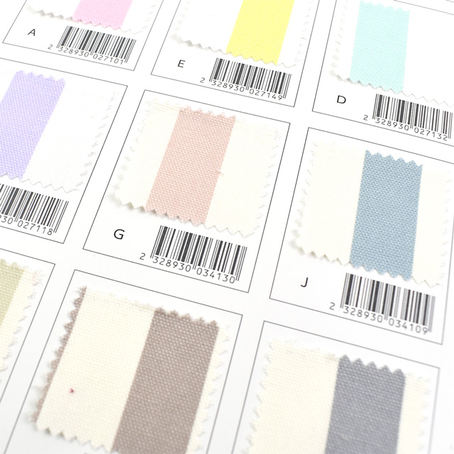 生地カラーサンプル帳 オックスシリーズ(OX3847・HSK960/970/980) 15Yy88_