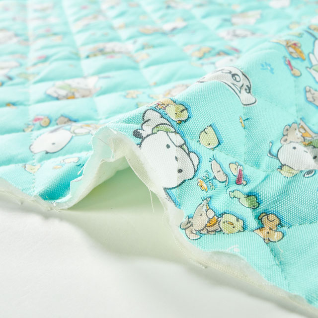 生地 サンリオ ポチャッコ/キルティング(GQ-8944) 1A.ブルー 09Ae12_