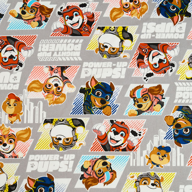 生地 パウ・パトロール 映画版/オックス(G-4617) 1B.グレー 09Ae12_