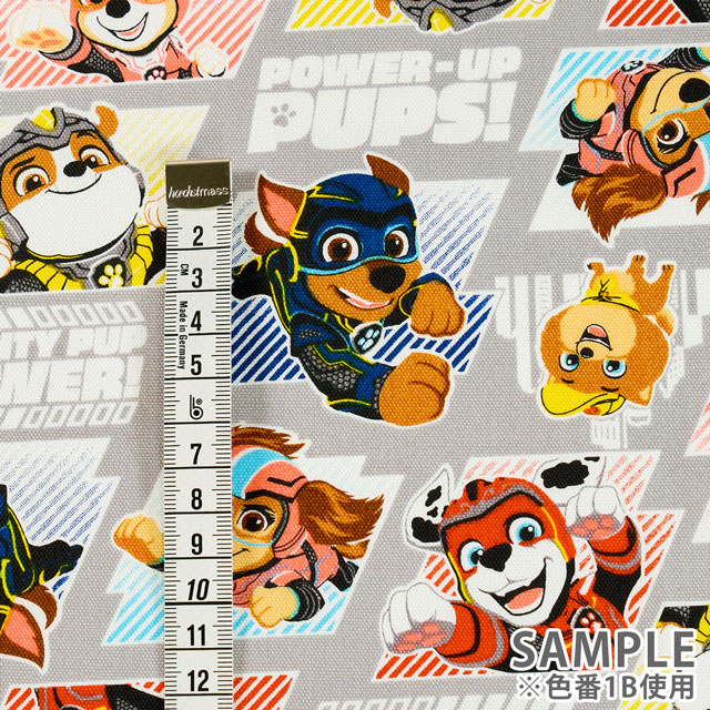 生地 パウ・パトロール 映画版/オックス(G-4617) 1B.グレー 09Ae12_