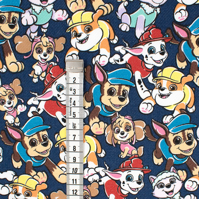 生地 パウ・パトロール/TCツイル(G4619) 1A.ネイビー 09Ae99_