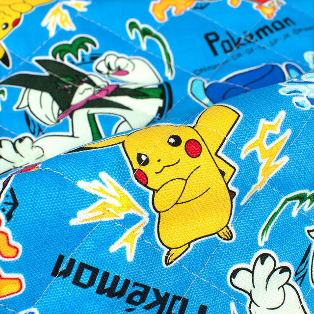 生地 ポケットモンスター 総柄/キルティング(GQ6129) 1A.ブルー 09Bi20_