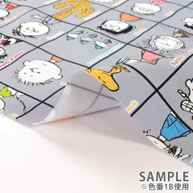 生地 PEANUTS/ピーナッツ オールスター/オックス(G3713) 1A.オフ 09Ae99_