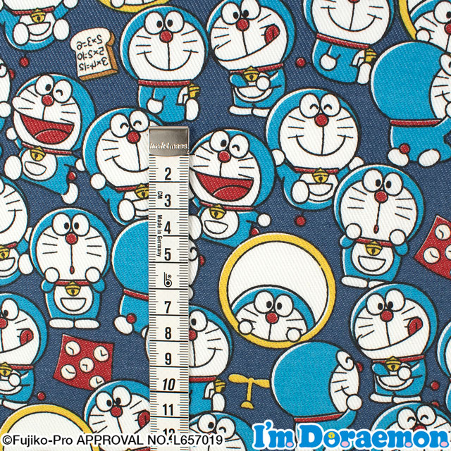 生地 アイムドラえもん/TCツイル(G8976) 1A.ネイビー 09Ae99_