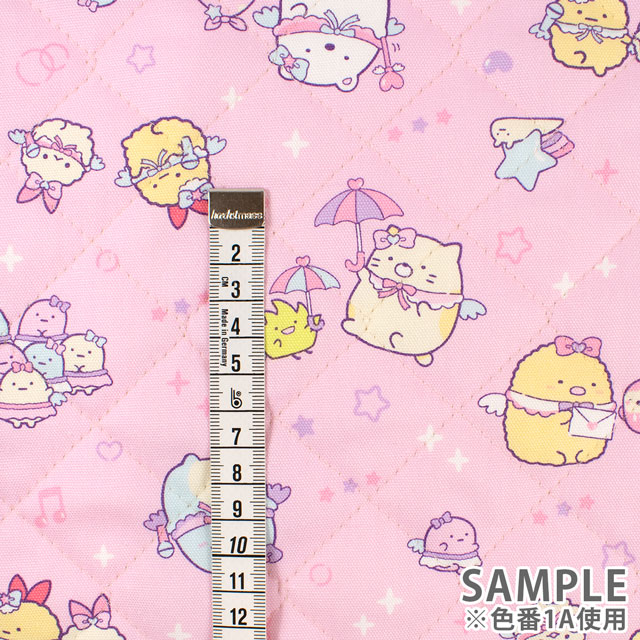 生地 すみっコぐらし えびてん/キルティング(GQ3807) 1B.ブルー 09Bi20_