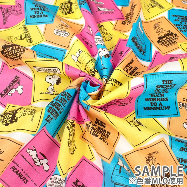 生地 スヌーピー SN75thカード/オックス(823559) MLO.マルチ 09Ae99_
