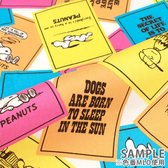 生地 スヌーピー SN75thカード/オックス(823559) MLO.マルチ 09Ae99_