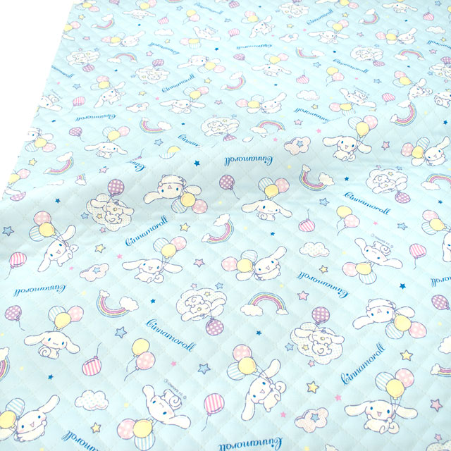 生地 シナモロール CNバルーン/キルティング(823641) BQ.ブルー 09Bi20_