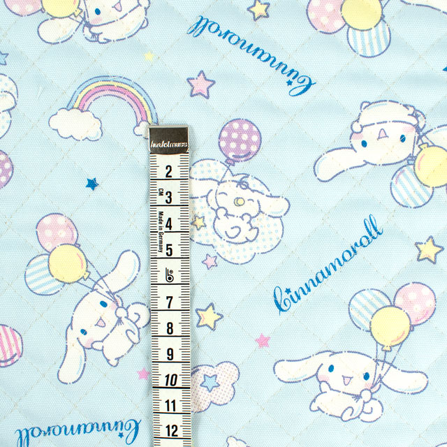 生地 シナモロール CNバルーン/キルティング(823641) BQ.ブルー 09Bi20_