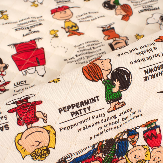 生地 スヌーピー SN75thクラシック/キルティング(823665) OWQ.オフ 09Bi20_