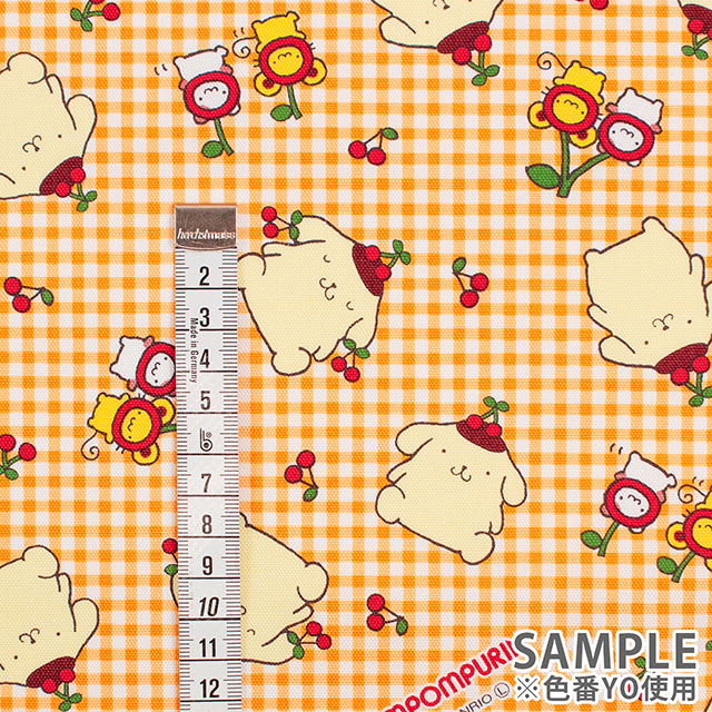 生地 ポムポムプリン チェリー/オックス(832070) GO.グリーン 09Ae99_