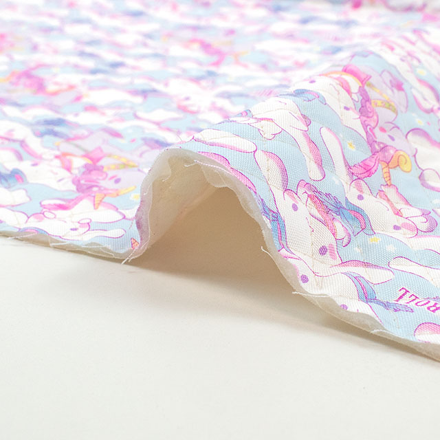 生地 シナモロール フェス/キルティング(832261) BQ.ブルー 09Ae99_