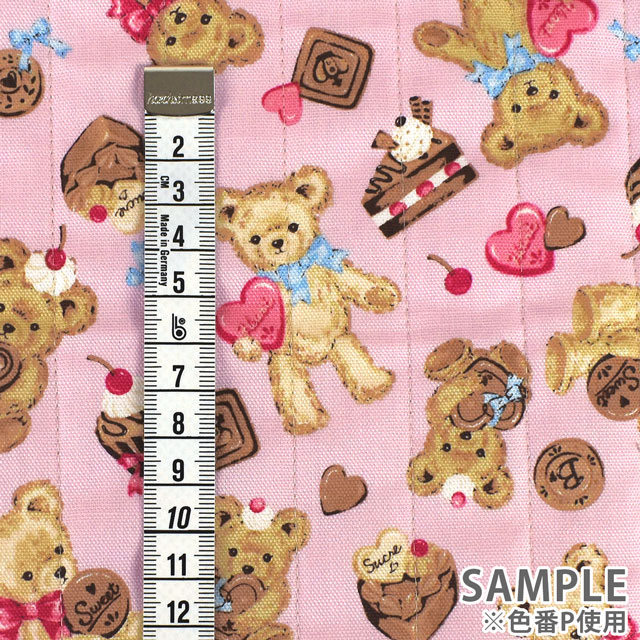 生地 クラシカルモダン ベアスイーツ キルト/キルティング(CMOF-71Q) BE.ベージュ 99Zz99_