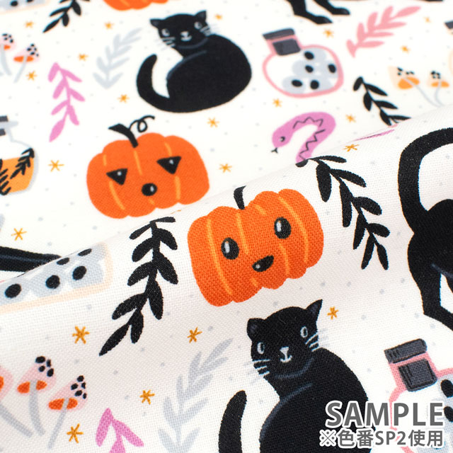 生地 USAコットン COTTON+STEEL-コットンアンドスティール- THERE IS MAGIC ゼア・イズ・マジック/シーチング(DG100) SP2.ホワイト 09Ac05_