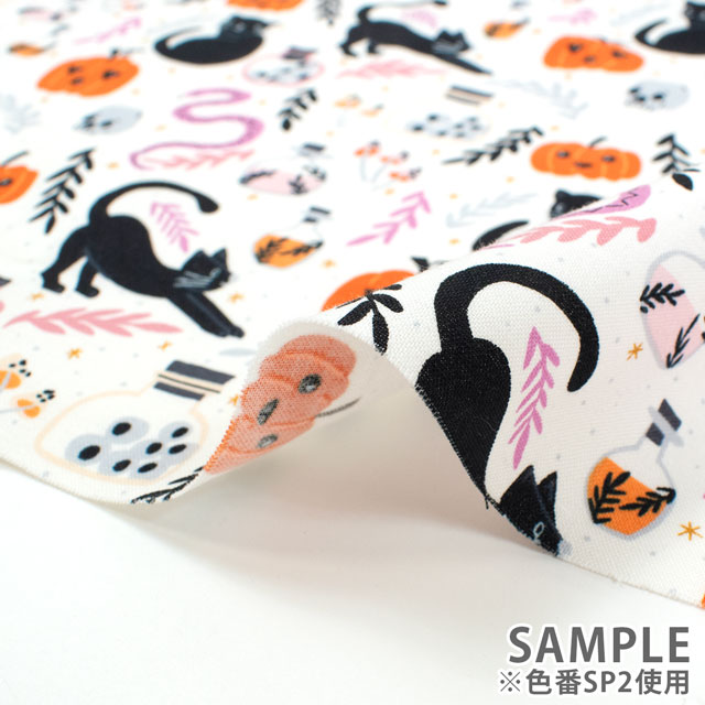 生地 USAコットン COTTON+STEEL-コットンアンドスティール- THERE IS MAGIC ゼア・イズ・マジック/シーチング(DG100) SP2.ホワイト 09Ac05_