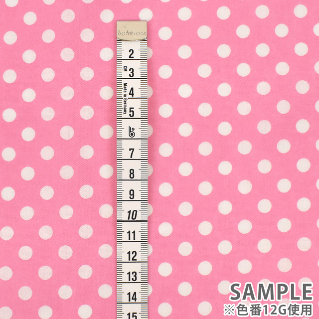 生地 クロスロード 水玉プリント/シーチング(CR8831) 12M.レッド 99Zz99_