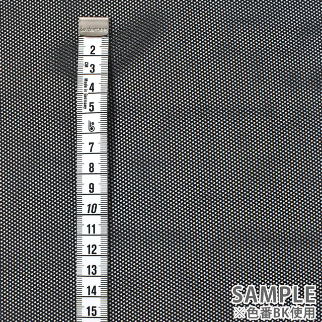 生地 クールマックス メッシュ 小(CX4000) BK.黒 10Bk15_