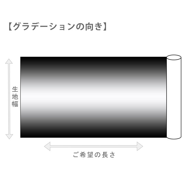 生地 グラデーション(DD11216S) 106.紺~水色系 09Aa01_