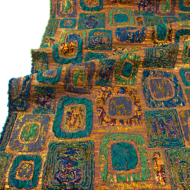 生地 グスタフジャガード(ELS1473) V3.グリーン 10Aa02_