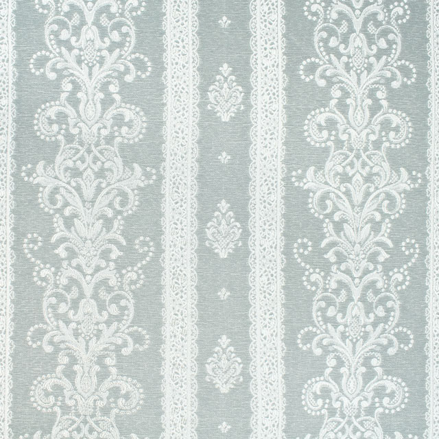 生地 ポリエステルジャガード ダマスクライン柄(ESO2690) GY.グレー 09Cr40_