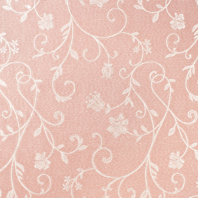 生地 ポリエステルジャガード 花柄(ESO2680) RO.ローズ 09Cr40_