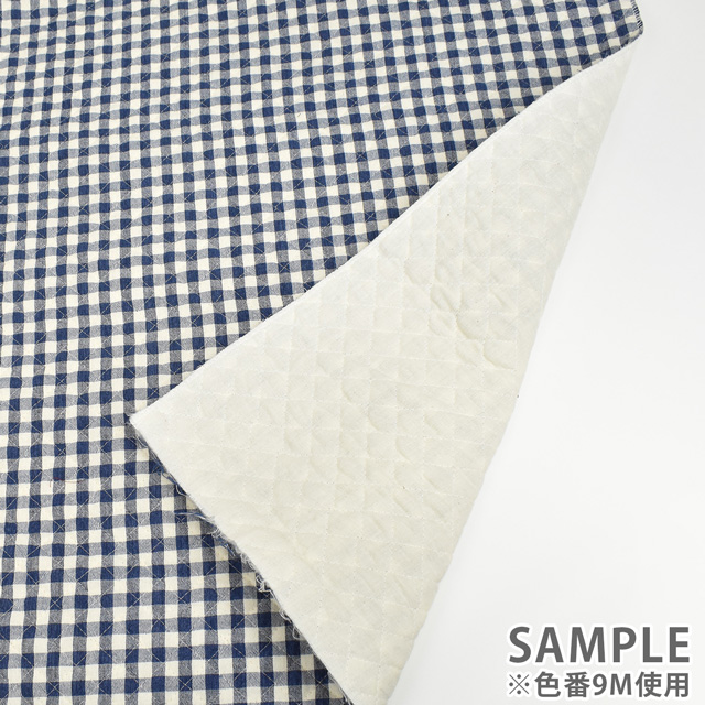 キルティング生地 スペックキルト チェック(ESOQ44441) 9A.ベージュ 09Bi19_