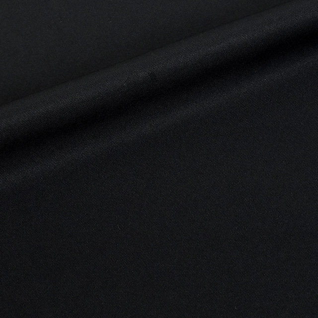 防炎加工生地 アーネスト/ツイル(F2600) BK.ブラック 09Cr40_