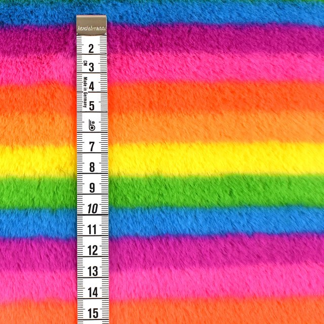 生地 カラフルムートン(FF2203) 10.ビビッド 10Bn99_