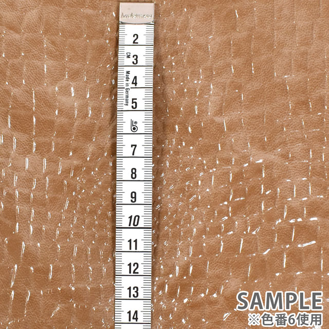 合皮生地 アリゲータ (G-64) 1.黒 10Bn99_