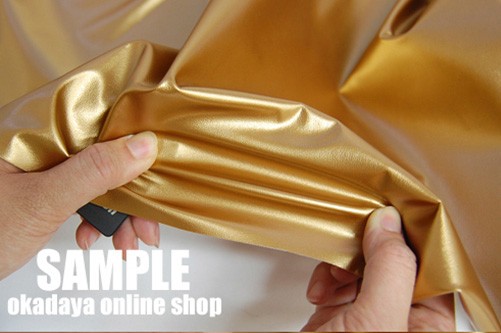 合皮生地 ストレッチレザー(G-8) 48.赤 10Bn99_