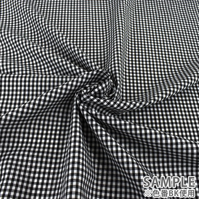 生地 ギンガムチェック 3mm角(G1001L) B.ブルー 09Bk22_