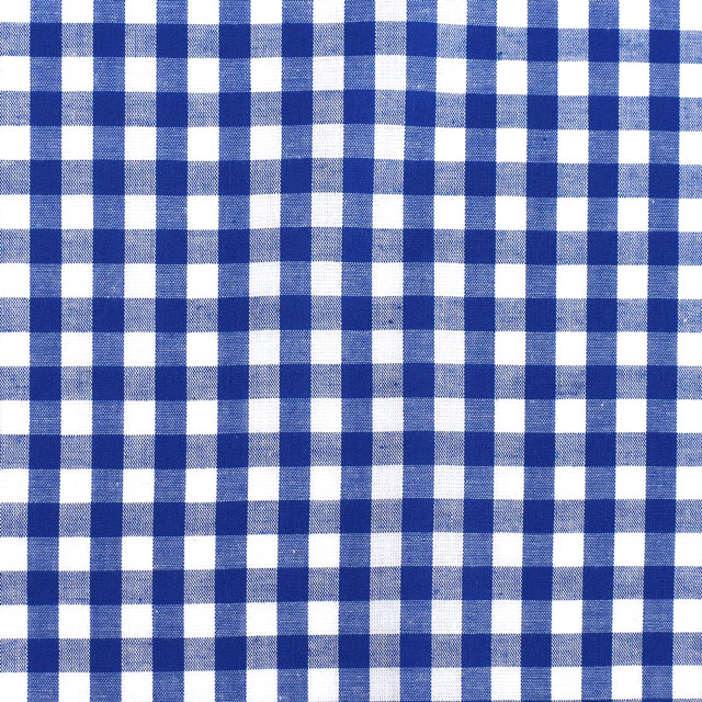 生地 ギンガムチェック 6mm角(G1002L) B.ブルー 09Bk22_