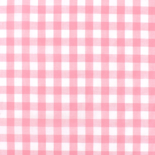 生地 ギンガムチェック 9mm角(G1003L) P.ピンク 09Bk22_