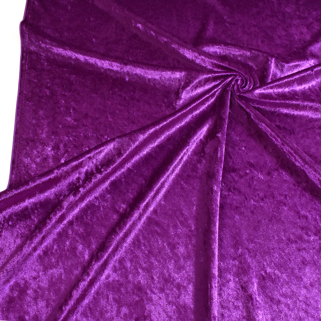 生地 クラッシュベロア(GD3300) 176.紫 10Bm18_