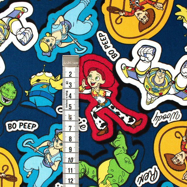 生地 BTSシリーズ トイ・ストーリー/オックス(GR-1148) 1A.ネイビー 09Ae99_