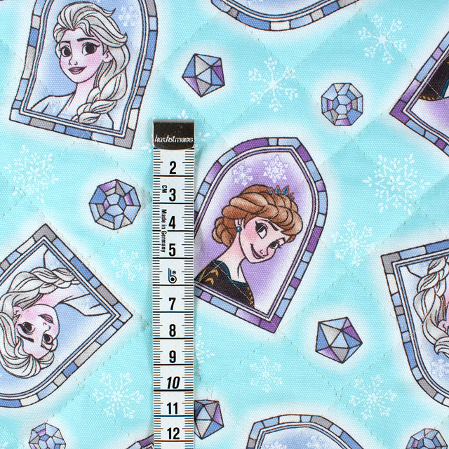 生地 BTSシリーズ アナと雪の女王/キルティング(GRQ-1145) 1A.ブルー 09Bi19_